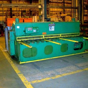 10' x ¼" cap. All-Hyd. Shear, PEARSON Ft.-Op.Pwr. Back GAUGE