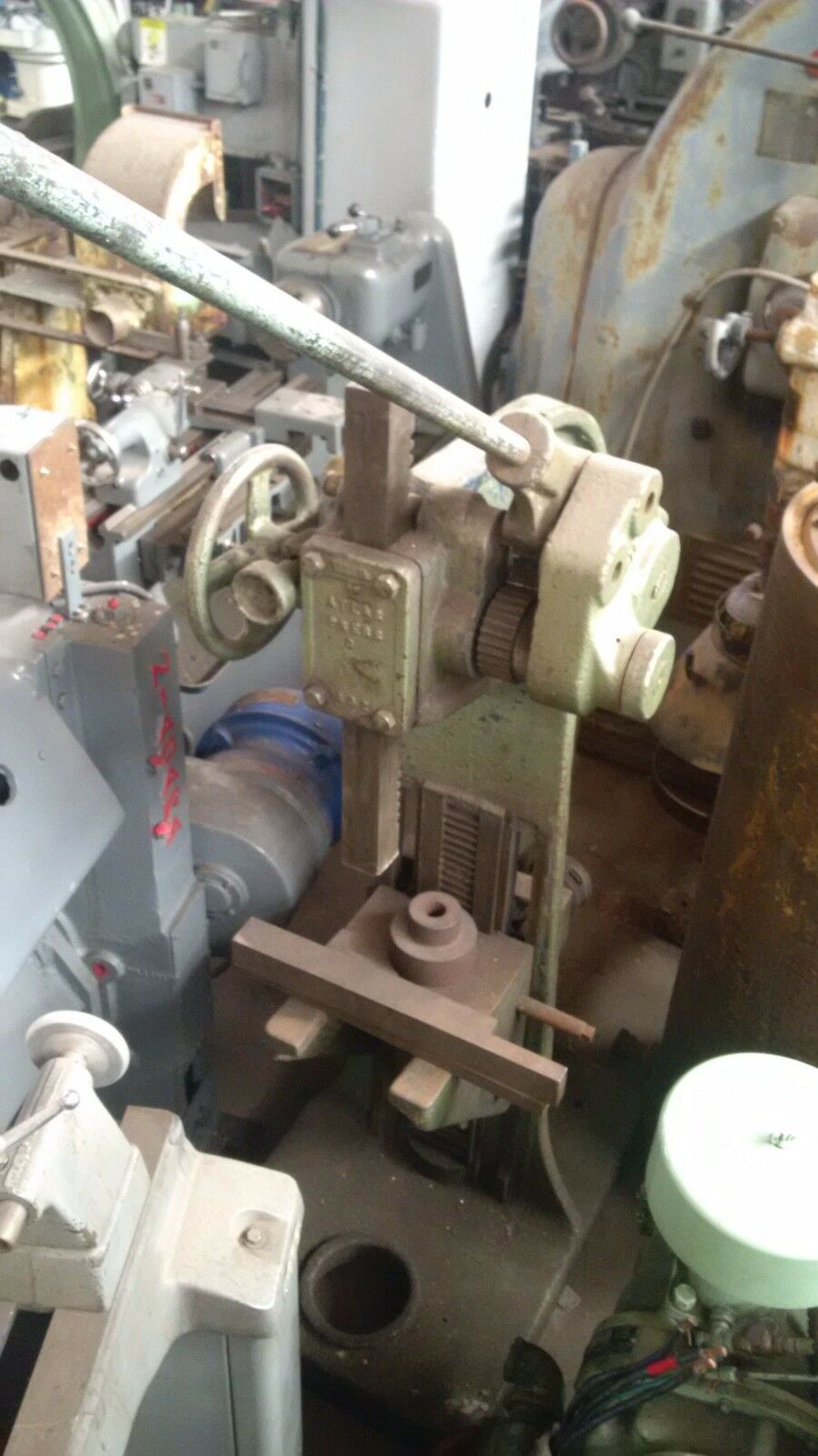 12 Ton Atlas Model #4 Compound Ratchet. floor-model Arbor Press