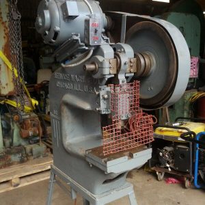 5 Ton Punch Press, Deep Throat, Rouselle Mod.0G, air controls, 300 SPM, guards