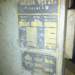 50 Ton Ironworker, punch, shear, notch, coping, flat bar, Vitte (German ...