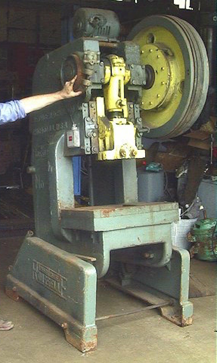 40 Ton Rousselle OBI press model 4 Air Clutch