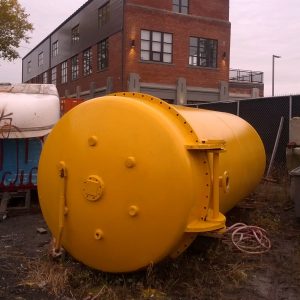 AUTOCLAVE, Vacuum/pressure tank, 6 ft x 15 ft. M.S. 1 end-door